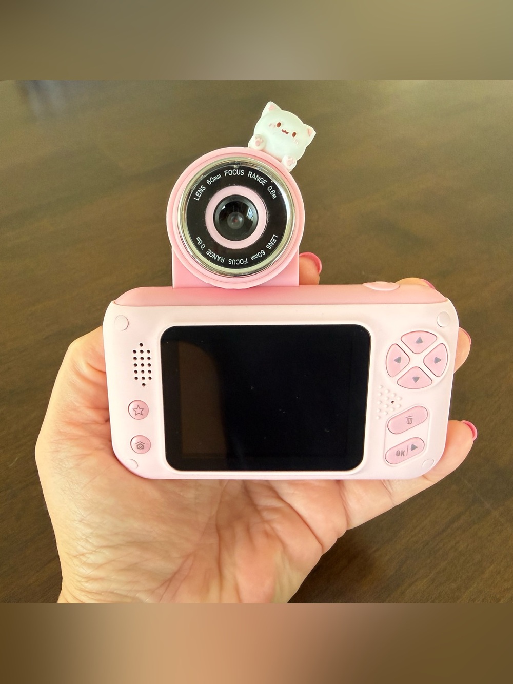 Pink S9 HD Kids Digital Camera Kit w Tripod 32GB Card Tested Working - Picture 2 of 9